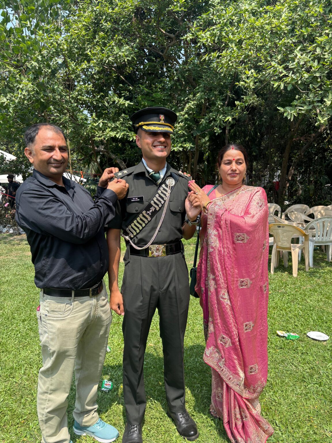 AGRA- कागारौल के सागर चाहर बने सेना में लेफ्टिनेंट : गांव में खुशी का माहौल
