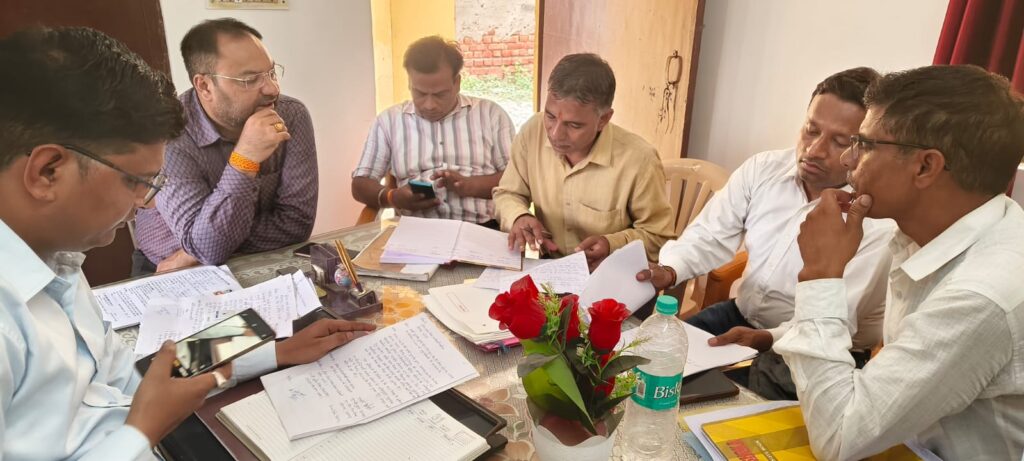 KHERAGARH – बीआरसी खेरागढ़ पर शिक्षक समस्या समाधान दिवस का हुआ आयोजन