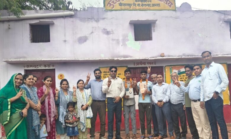 KHERAGARH- श्रेष्ठा परीक्षा में कंपोजिट विद्यालय के दो छात्रों का हुआ चयन : नाम किया रोशन 1