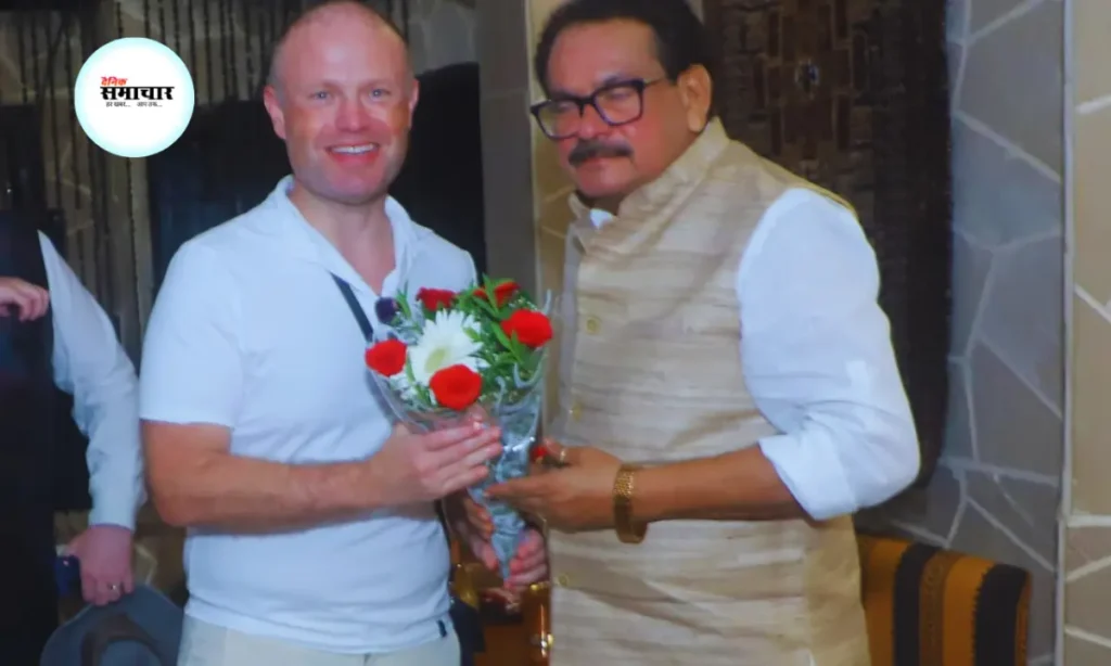 भारत-माल्टा व्यापार सहयोग को नई उड़ान: आगरा में SP सिंह बघेल की जोसेफ मस्कट से भेंट माल्टा