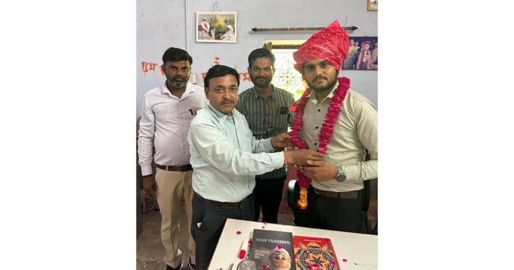 खेरागढ़- ठाकुर शिवम राघव ने संभाली श्री हंसाराम इंटर कॉलेज की कमान खेरागढ़