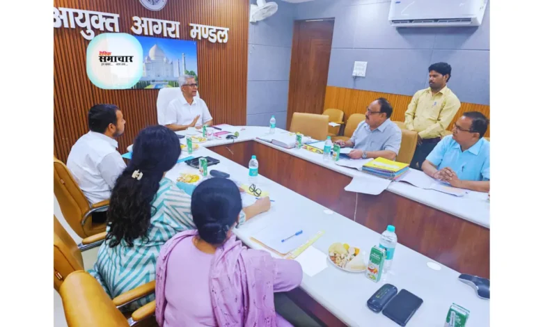मण्डलायुक्त शैलेन्द्र कुमार सिंह की अध्यक्षता में हुई आगरा काॅलेज प्रबंध समिति की बैठक 1 आगरा काॅलेज