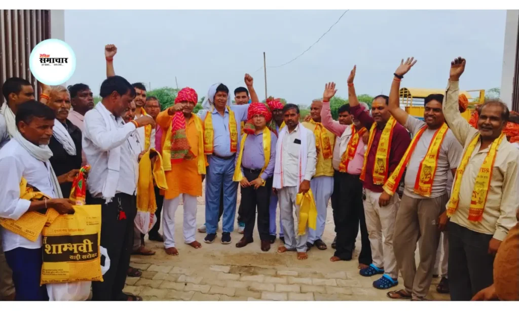 खेरागढ़ में कान्हा गौशाला का उद्घाटन, सुधीर गर्ग ने किया शुभारंभ कान्हा गौशाला