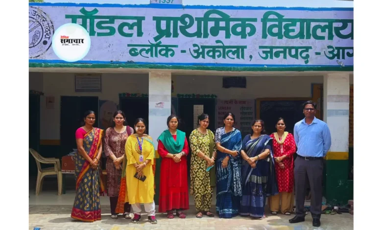 निपुण भारत मिशन निरीक्षण, आगरा स्कूल