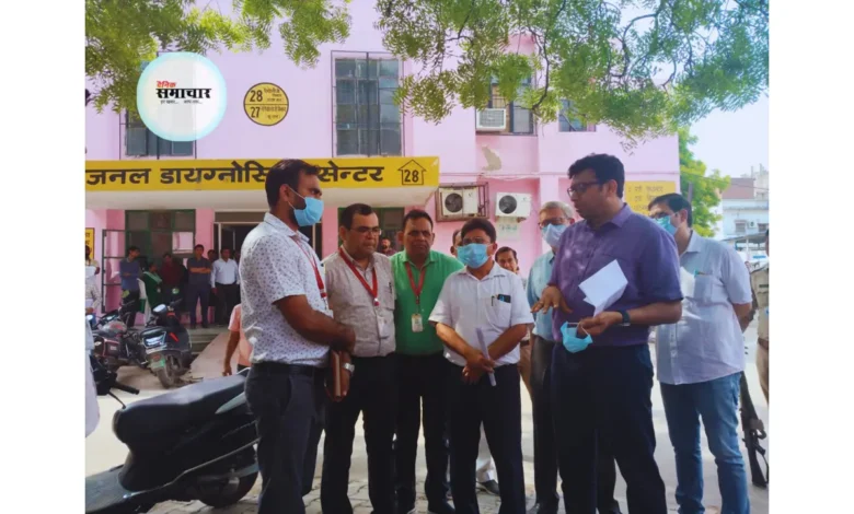 ज़िलाअधिकारी ने किया ज़िला अस्पताल का औचक निरीक्षण: दिए कड़े निर्देश 1 निरीक्षण