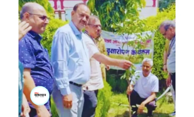 मंडलायुक्त ने सघन वृक्षारोपण कार्यक्रम के तहत किया पौधारोपण 1 वृक्षारोपण कार्यक्रम
