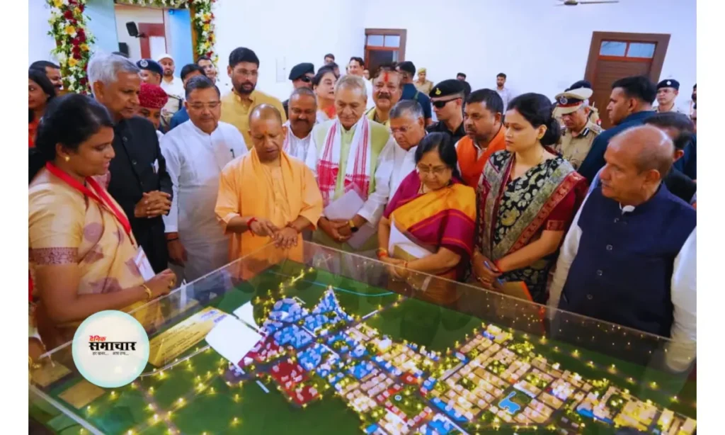 अटलपुरम् टाउनशिप, सीएम ने शिलापट्ट अनावरण कर किया शुभारंभ