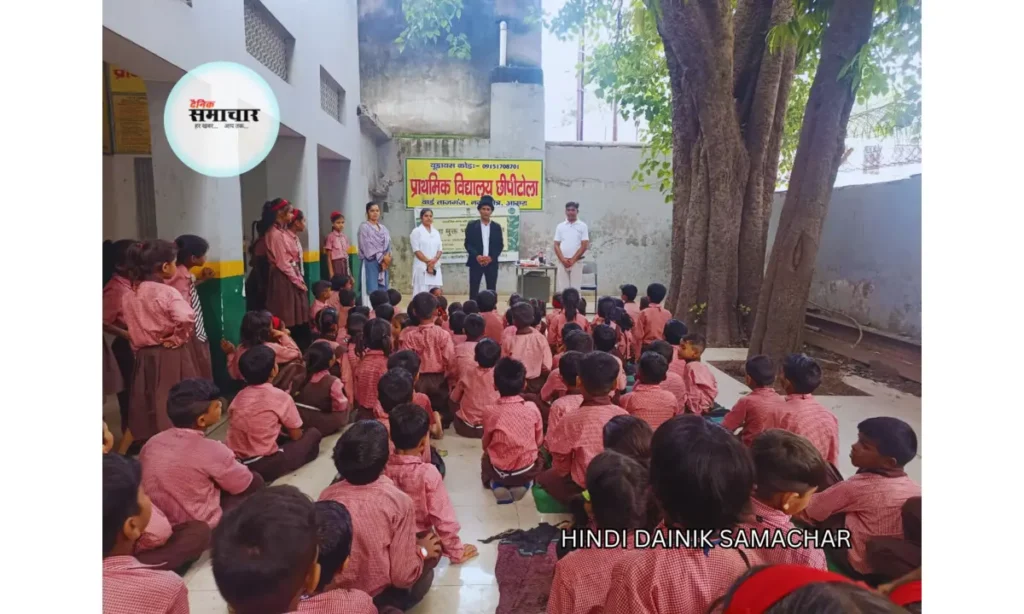 आगरा में नशा मुक्त भारत अभियान, स्कूल हुए ड्रग फ्री नशा मुक्त भारत अभियान, स्कूल हुए ड्रग फ्री