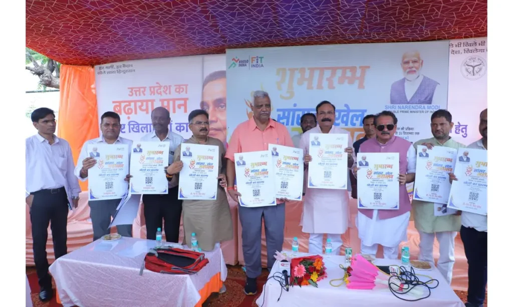 राष्ट्रीय खेल दिवस 2025: आगरा में खेल महोत्सव का भव्य शुभारंभ राष्ट्रीय खेल दिवस, खेल महोत्सव, राष्ट्रीय खेल दिवस 2025, आगरा खेल महोत्सव, सांसद खेल स्पर्धा, मेजर ध्यानचंद जयंती