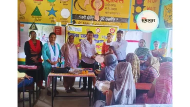 खेरागढ़ कंपोजिट विद्यालय में, अभिभावक शिक्षक बैठक