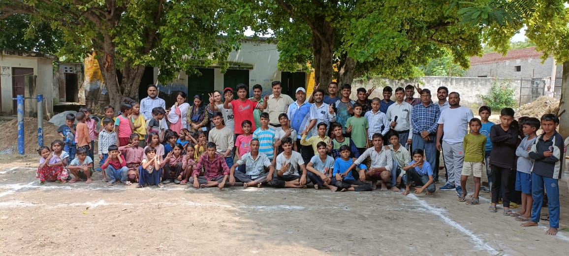 राष्ट्रीय खेल दिवस, खेरागढ़,राष्ट्रीय खेल दिवस 2025, खेरागढ़ खेल दिवस आयोजन, परिषदीय विद्यालय खेल प्रतियोगिता, कबड्डी प्रतियोगिता खेरागढ़