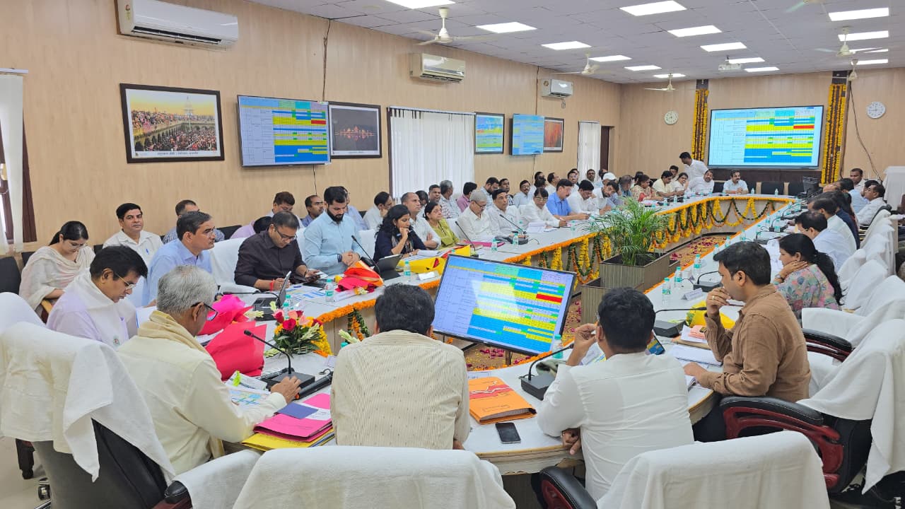 सीएम डैशबोर्ड, समीक्षा बैठक
