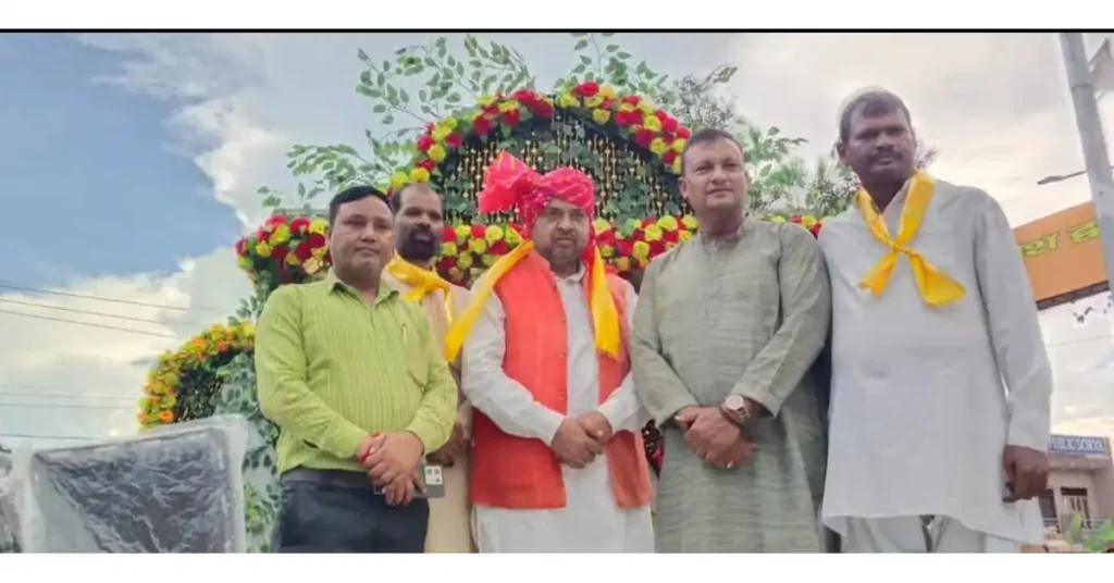 नारायणी माता शोभायात्रा, खेरागढ़ धार्मिक आयोजन, आगरा की शोभायात्रा, सविता सेन समाज, खेरागढ़ की झांकियां