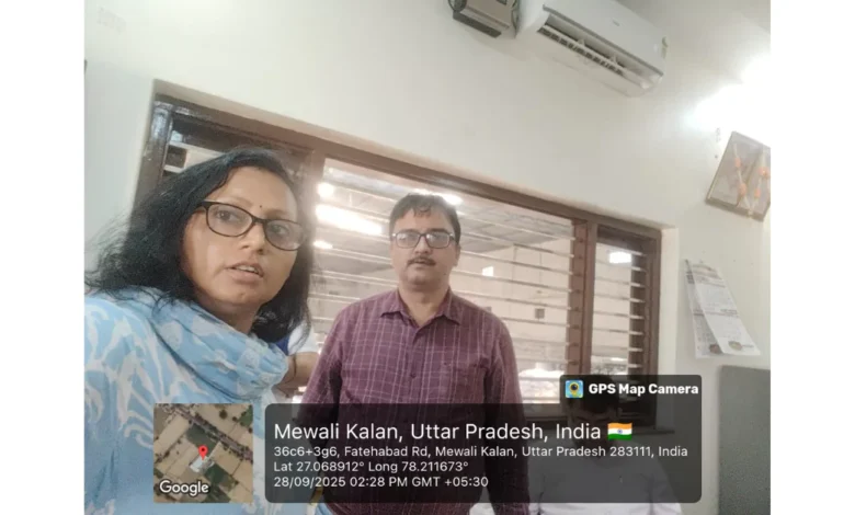 आगरा खाद्य सुरक्षा, नवरात्रि खाद्य मिलावट, खाद्य सुरक्षा विभाग कार्रवाई, मिलावटी साबूदाना, कुट्टू आटा जब्ती, आगरा छापेमारी 2025, त्योहारों पर खाद्य सुरक्षा जांच