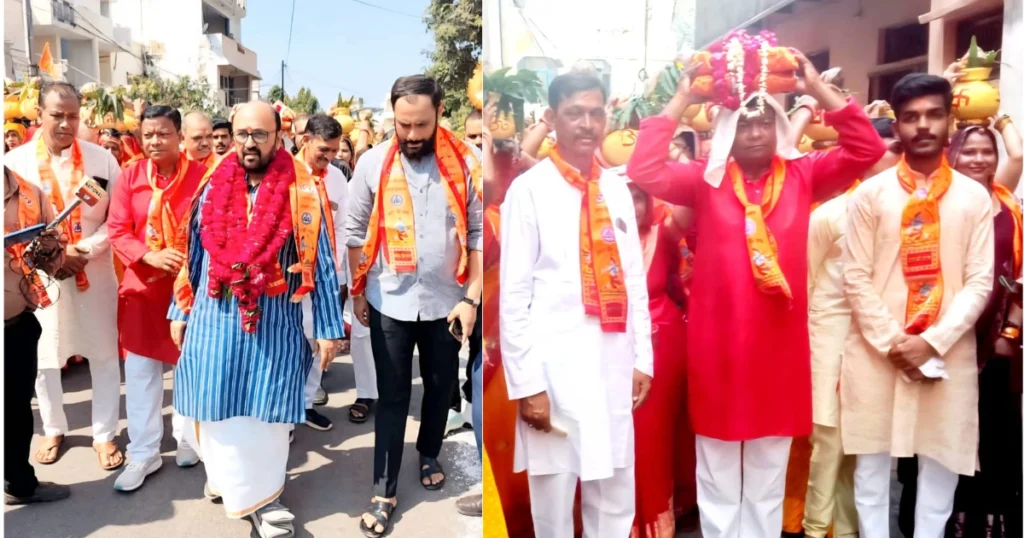 पितृ पक्ष कथा आगरा, श्रीमद भागवत कथा 2025, आगरा कलश यात्रा, ठाकुर श्री ब्रज किशोर मंदिर कथा, संत अजब राम महाराज कथा