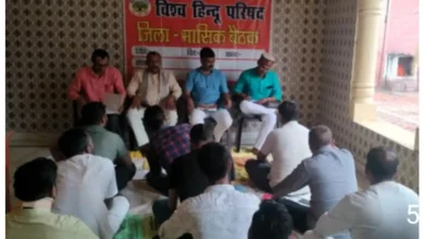 ग्वाल बाबा झंडा कार्यक्रम, ग्वाल बाबा मंदिर जगनेर, विश्व हिंदू परिषद आगरा, VHP बैठक 2025, बजरंग दल कार्यक्रम, धार्मिक आयोजन आगरा