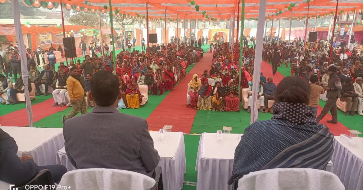 बटेश्वर धाम किसान मेला, विराट किसान मेला समापन, कृषि प्रदर्शनी बाह आगरा, रानी पक्षालिका सिंह विधायिका, किसान सम्मान समारोह, कृषि विभाग आगरा, फसल बीमा रबी 2025, आलू पपड़ी रोग उपचार, महिला कृषक सशक्तिकरण, agriculture news hindi