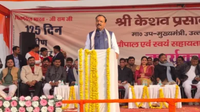 उपमुख्यमंत्री उ.प्र. सरकार केशव प्रसाद मौर्य, विकसित भारत जी राम जी अधिनियम, केशव प्रसाद मौर्य आगरा दौरा, 125 दिन रोजगार गारंटी, ग्रामीण रोजगार योजना 2025, ग्राम चौपाल फतेहाबाद, उत्तर प्रदेश सरकार योजना, smart village scheme up, rural livelihood mission hindi