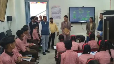 पीएमश्री विद्यालय कलवारी आगरा, मॉडल स्कूल आगरा 2026, सीडीओ प्रतिभा सिंह निरीक्षण, बिचपुरी कम्पोजिट विद्यालय, स्मार्ट क्लास सरकारी स्कूल, सोलर पैनल स्कूल आगरा, वर्षा जल संचयन विद्यालय, आईटीसी लैब शिक्षा विभाग, आगरा बेसिक शिक्षा समाचार, PM SHRI School Agra News