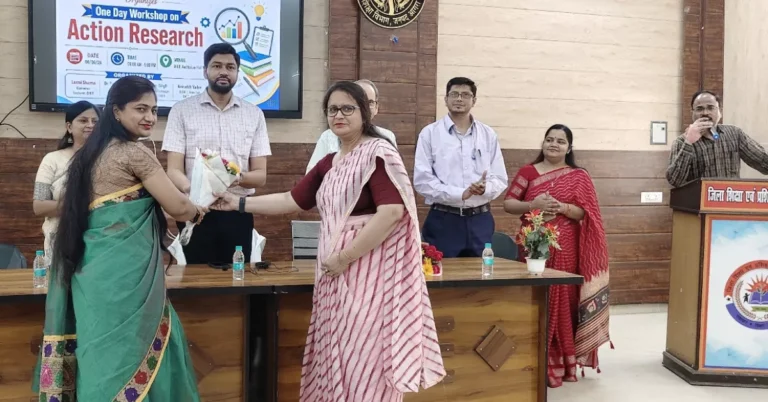 Agra Breaking: डायट आगरा में क्रियात्मक अनुसंधान कार्यशाला आयोजित, भावी शिक्षकों को शोध आधारित शिक्षण का मिला प्रशिक्षण डायट आगरा, क्रियात्मक अनुसंधान कार्यशाला, एक्शन रिसर्च, अनिरुद्ध यादव, शोध आधारित शिक्षण, शिक्षक प्रशिक्षण कार्यक्रम, डीएलएड प्रशिक्षु, शिक्षा में अनुसंधान, डायट आगरा समाचार, डॉ मनोज कुमार वार्ष्णेय, डॉ प्रज्ञा शर्मा, दयालबाग एजुकेशनल इंस्टीट्यूट, शिक्षा में नवाचार, कक्षा शिक्षण सुधार, शिक्षक कौशल विकास, भावी शिक्षक प्रशिक्षण, एक्शन रिसर्च इन एजुकेशन, विद्यालयी समस्याओं का समाधान, राष्ट्रीय शिक्षा नीति 2020, शिक्षण अधिगम प्रक्रिया, आगरा शिक्षा समाचार, शिक्षक शिक्षा कार्यक्रम, शिक्षा गुणवत्ता सुधार, शोध कार्यशाला आगरा, कक्षा प्रबंधन, शैक्षिक अनुसंधान, शिक्षा विभाग समाचार, डीएलएड प्रशिक्षण, शिक्षण में नवाचार, हिंदी शिक्षा न्यूज़