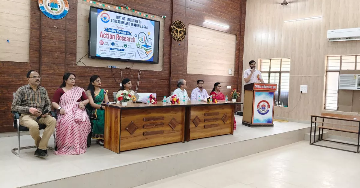 डायट आगरा, क्रियात्मक अनुसंधान कार्यशाला, एक्शन रिसर्च, अनिरुद्ध यादव, शोध आधारित शिक्षण, शिक्षक प्रशिक्षण कार्यक्रम, डीएलएड प्रशिक्षु, शिक्षा में अनुसंधान, डायट आगरा समाचार, डॉ मनोज कुमार वार्ष्णेय, डॉ प्रज्ञा शर्मा, दयालबाग एजुकेशनल इंस्टीट्यूट, शिक्षा में नवाचार, कक्षा शिक्षण सुधार, शिक्षक कौशल विकास, भावी शिक्षक प्रशिक्षण, एक्शन रिसर्च इन एजुकेशन, विद्यालयी समस्याओं का समाधान, राष्ट्रीय शिक्षा नीति 2020, शिक्षण अधिगम प्रक्रिया, आगरा शिक्षा समाचार, शिक्षक शिक्षा कार्यक्रम, शिक्षा गुणवत्ता सुधार, शोध कार्यशाला आगरा, कक्षा प्रबंधन, शैक्षिक अनुसंधान, शिक्षा विभाग समाचार, डीएलएड प्रशिक्षण, शिक्षण में नवाचार, हिंदी शिक्षा न्यूज़