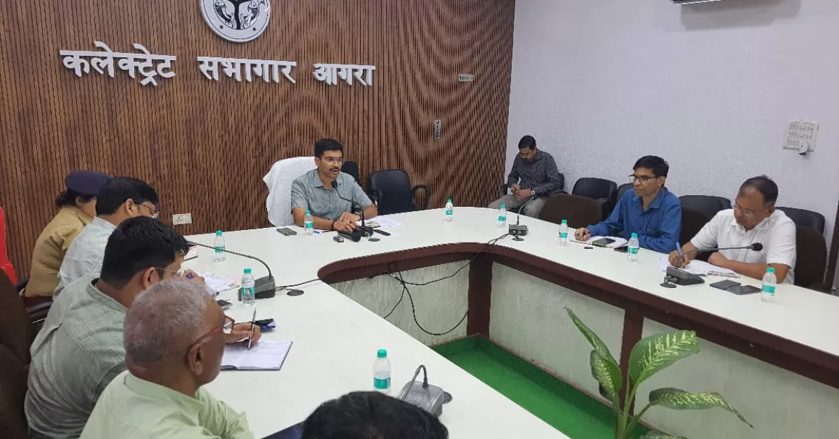 NEET 2026, नीट परीक्षा 2026, आगरा नीट परीक्षा, डीएम मनीष बंसल, नीट परीक्षा केंद्र आगरा, NEET Exam Agra, मेडिकल प्रवेश परीक्षा, NEET UG 2026, आगरा प्रशासन, कलेक्ट्रेट आगरा, परीक्षा तैयारी बैठक, परीक्षा सुरक्षा व्यवस्था, ट्रैफिक व्यवस्था आगरा, रोडवेज किराया छूट, परीक्षार्थी सुविधा, 20 परीक्षा केंद्र आगरा, 9688 अभ्यर्थी, नीट एग्जाम सेंटर, मेडिकल छात्र, प्रतियोगी परीक्षा समाचार, आगरा शिक्षा समाचार, उत्तर प्रदेश शिक्षा विभाग, एआरटीओ आगरा, एसीपी ट्रैफिक आगरा, होटल ओवररेटिंग कार्रवाई, यूथ हॉस्टल आगरा, परीक्षा केंद्र व्यवस्था, छात्र हित योजना, परीक्षा सुरक्षा, प्रशासनिक समीक्षा बैठक, नीट परीक्षा गाइडलाइन, परीक्षा एसओपी, छात्र सुविधा केंद्र, रेलवे स्टेशन सुविधा, रोडवेज बस छूट, मेडिकल कॉलेज प्रवेश, राष्ट्रीय पात्रता सह प्रवेश परीक्षा, NEET Candidates, Exam News Hindi, Agra Latest News, शिक्षा जगत समाचार, प्रतियोगी परीक्षा अपडेट, उत्तर प्रदेश न्यूज, छात्र और अभिभावक, परीक्षा प्रबंधन, ट्रैफिक कंट्रोल आगरा, सरकारी तैयारी, परीक्षा आयोजन, Google Discover Hindi News, NEET 2026 Update, Agra Education News.