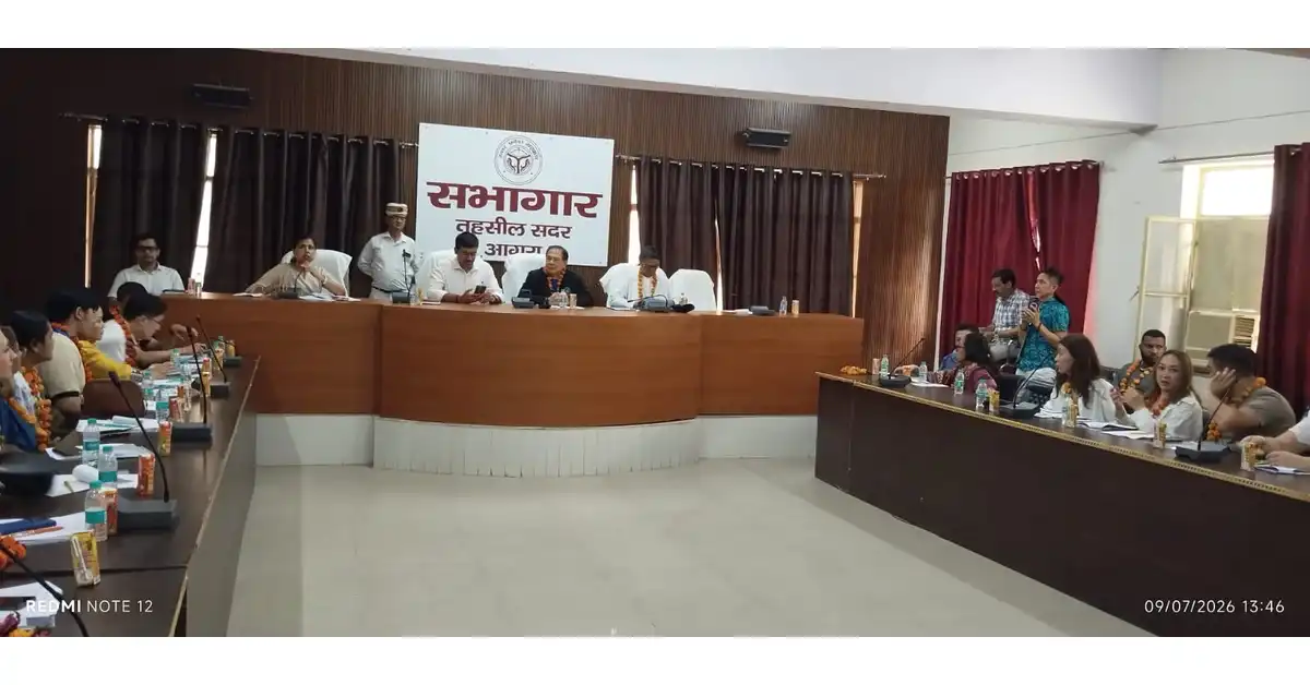 आगरा में 23 देशों के चुनाव अधिकारियों ने देखा भारतीय निर्वाचन मॉडल