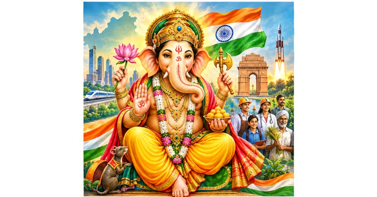 गणेश चतुर्थी, भगवान गणेश : मंगल, समृद्धि और विकसित भारत के प्रेरणास्रोत 