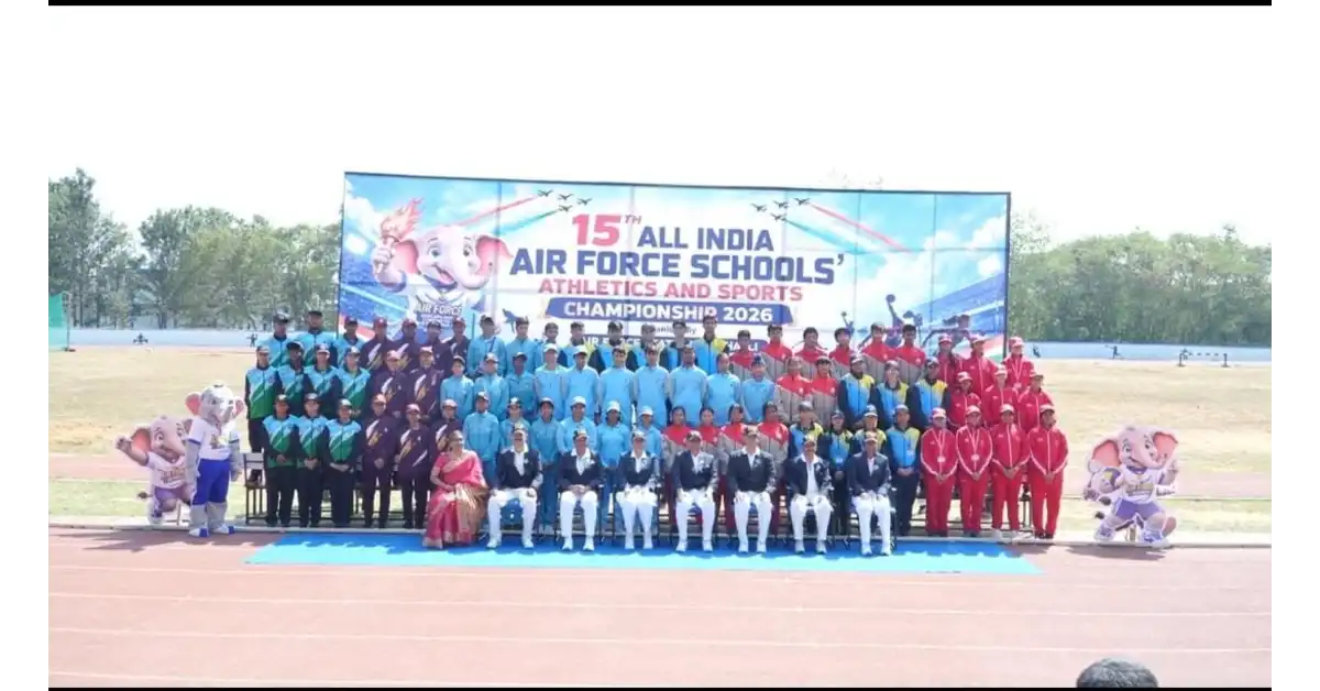 आगरा न्यूज, Agra News, आगरा खेल समाचार, Agra Sports News, ईशान चौधरी, Ishan Chaudhary, ईशान चौधरी आगरा, आगरा के छात्र ईशान, एयरफोर्स स्कूल आगरा, Air Force School Agra, 400 मीटर दौड़, 400m Race, 400 Meter Running, 400 मीटर में गोल्ड, 400 मीटर स्वर्ण पदक, Gold Medal 400 Meter, ऑल इंडिया एयरफोर्स चैंपियनशिप, All India Air Force Championship, 15वीं ऑल इंडिया एयरफोर्स एथलेटिक्स चैंपियनशिप, Air Force Athletics Championship, बेंगलुरु एयरफोर्स चैंपियनशिप, Bengaluru Sports Championship, एयरफोर्स एथलेटिक्स, Air Force Athletics, ईशान ने जीता स्वर्ण, आगरा छात्र ने जीता गोल्ड, आगरा का खिलाड़ी, आगरा युवा खिलाड़ी, अर्जुन नगर आगरा, अर्जुन नगर के ईशान, कुलदीप सिंह आलोक, एकलव्य स्टेडियम आगरा, सेंट्रल एयर कमांड एथलेटिक्स, Central Air Command Athletics, एयरफोर्स स्कूल एथलेटिक्स, छात्र एथलेटिक्स खिलाड़ी, स्कूल एथलेटिक्स प्रतियोगिता, बेंगलुरु खेल प्रतियोगिता, खेल प्रतिभा आगरा, आगरा के होनहार छात्र, युवा एथलीट आगरा, Athletics News Agra, Sports News India, Student Athlete Agra, Gold Medal News, खेल उपलब्धि, एथलेटिक्स में स्वर्ण पदक, राजधानी एक्सप्रेस आगरा बेंगलुरु, Google Discover News, Google News India, Agra Latest News, Agra Breaking News