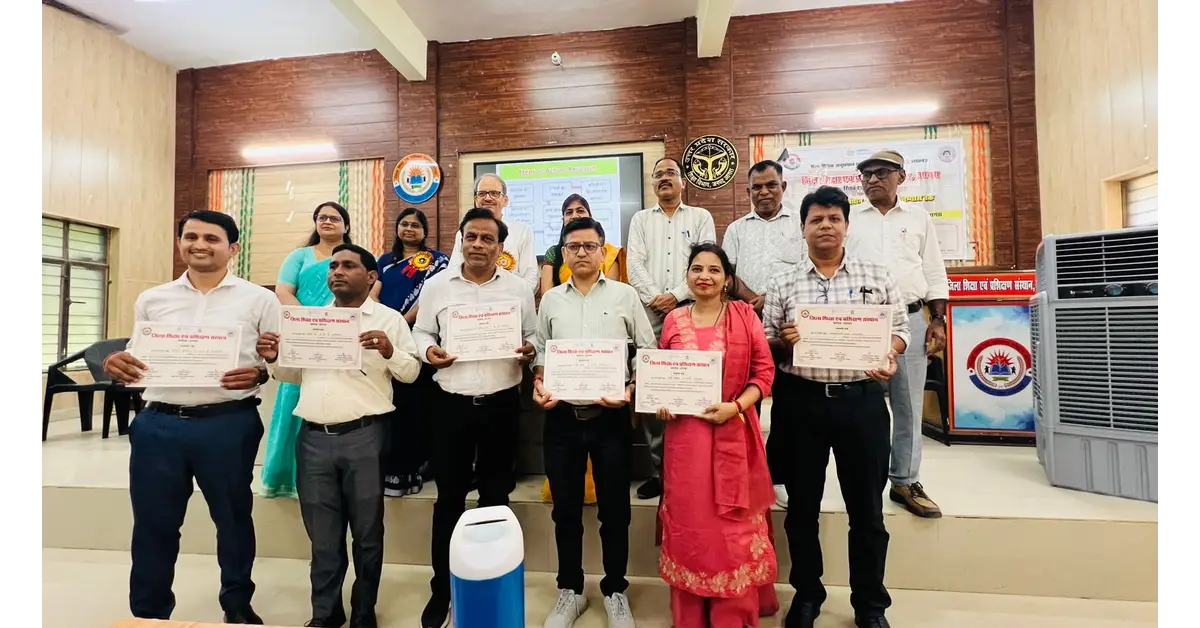 आगरा न्यूज, Agra News, आगरा शिक्षा समाचार, Agra Education News, आगरा डायट, DIET Agra, जिला शिक्षा एवं प्रशिक्षण संस्थान आगरा, क्रियात्मक अनुसंधान, क्रियात्मक शोध, Action Research, Action Research Workshop, क्रियात्मक अनुसंधान कार्यशाला, क्रियात्मक अनुसंधान सिद्धांत से अभ्यास तक, सिद्धांत से अभ्यास तक, शिक्षा में क्रियात्मक अनुसंधान, विद्यालयी समस्याओं का समाधान, शिक्षकों की कार्यशाला, शिक्षक प्रशिक्षण आगरा, Teacher Training Agra, शिक्षक अनुसंधान, शैक्षिक अनुसंधान, Educational Research, Research and Innovation Cell, रिसर्च एवं इनोवेशन सेल, विजय प्रताप सिंह, Vijay Pratap Singh, डायट प्राचार्य विजय प्रताप सिंह, प्रो एनपी चंदेल, N P Chandel, दयालबाग एजुकेशनल इंस्टीट्यूट, Dayalbagh Educational Institute, अंजना वर्मा, Anjana Verma, डॉ प्रज्ञा शर्मा, Pragya Sharma, लक्ष्मी शर्मा, Lakshmi Sharma, डॉ मनोज कुमार वार्ष्णेय, ARP Agra, SRG Agra, डायट मेंटर आगरा, विद्यालय समस्या समाधान, कक्षा संबंधी समस्याएं, शिक्षण गुणवत्ता, गुणवत्तापूर्ण शिक्षा, शिक्षण सुधार, योजना क्रिया अवलोकन प्रतिक्रिया, Action Research Steps, शिक्षक नवाचार, शैक्षिक नवाचार, विद्यालय आधारित अनुसंधान, कक्षा अनुसंधान, Learning Improvement, शिक्षक विकास, शिक्षा में नवाचार, Google Discover News, Google News India, Agra Latest News, Agra Education News, Education News India