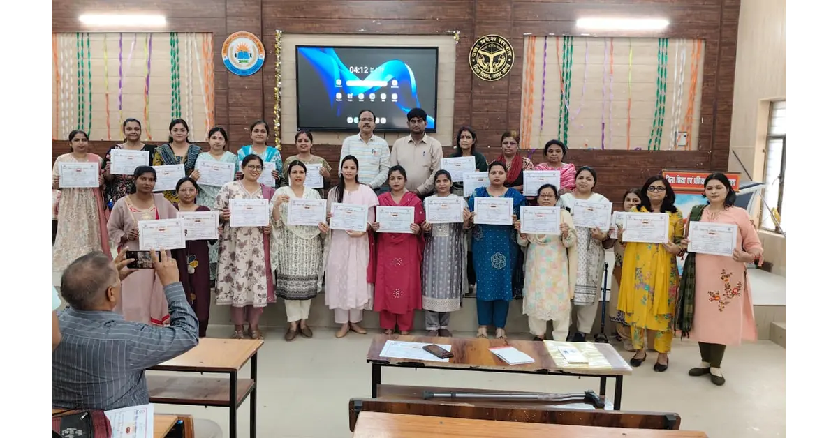 डायट आगरा, आगरा शिक्षा समाचार, कवच मॉड्यूल प्रशिक्षण, विद्यालय सुरक्षा प्रशिक्षण, माध्यमिक विद्यालय शिक्षक प्रशिक्षण, तीन दिवसीय प्रशिक्षण आगरा, अग्नि सुरक्षा जागरूकता, साइबर सिक्योरिटी प्रशिक्षण, डिजिटल सुरक्षा जागरूकता, आपदा प्रबंधन प्रशिक्षण, भूकंप से बचाव, बाढ़ सुरक्षा उपाय, सर्पदंश से बचाव, विद्यालय में सुरक्षित वातावरण, विद्यार्थियों की सुरक्षा, संजीव कुमार सत्यार्थी, डॉ. मनोज कुमार वार्ष्णेय, विजय प्रताप सिंह डायट प्राचार्य, ललित मोहन पाल, विजय सिंह, शिक्षक व्यावसायिक विकास, Agra Education News, DIET Agra Training, Kavach Module Training, School Safety Training, Cyber Security Awareness, Disaster Management Training