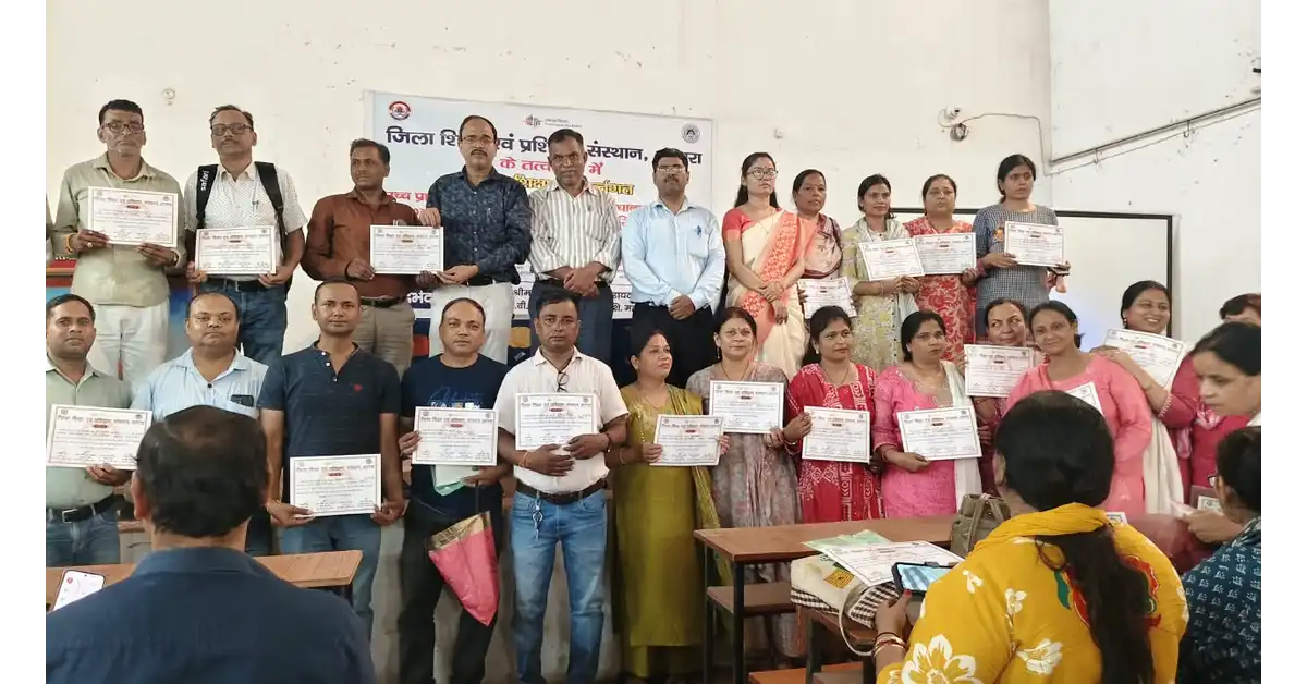 उच्च प्राथमिक विद्यालय प्रधानाध्यापक प्रशिक्षण, प्रधानाध्यापक प्रशिक्षण आगरा, आगरा न्यूज, Agra News, डायट आगरा, DIET Agra, जिला शिक्षा एवं प्रशिक्षण संस्थान आगरा, सैंया प्रधानाध्यापक प्रशिक्षण, शमशाबाद प्रधानाध्यापक प्रशिक्षण, प्रधानाध्यापक प्रशिक्षण प्रथम बैच, उच्च प्राथमिक विद्यालय, विद्यालय नेतृत्व प्रशिक्षण, प्रधानाध्यापक की भूमिका, सामुदायिक सहभागिता, विद्यांजलि पोर्टल, पुरातन छात्र समुदाय, अंतरविभागीय समन्वय, सरकारी योजनाओं में प्रधानाध्यापक की भूमिका, बाल मनोविज्ञान, शैक्षिक वातावरण, मानसिक स्वास्थ्य प्रशिक्षण, विद्यालय प्रबंधन, शैक्षिक गुणवत्ता, शिक्षक प्रशिक्षण आगरा, प्रधानाचार्य प्रशिक्षण, विजय प्रताप सिंह, विजय सिंह डायट आगरा, ललित मोहन पाल, डॉ मनोज कुमार वार्ष्णेय, पुष्पेंद्र सिंह, लक्ष्मी शर्मा, एस बी आरती, आगरा शिक्षा समाचार, Agra Education News, UP Education News, बेसिक शिक्षा आगरा, उच्च प्राथमिक शिक्षा, सरकारी स्कूल प्रशिक्षण, प्रधानाध्यापक क्षमता विकास, शिक्षक क्षमता विकास, Google Discover News, Google News India