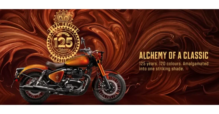 Royal Enfield 125th Anniversary Edition, Royal Enfield Classic 650 Hypershift, Royal Enfield Classic 650 Anniversary Edition Price, Royal Enfield Classic 650 Specs, Royal Enfield 125th Anniversary Bike, Royal Enfield Limited Edition Bike, Royal Enfield Classic 650 India, Royal Enfield Hypershift Paint, Royal Enfield Classic 650 Booking, रॉयल एनफील्ड 125वीं वर्षगांठ एडिशन, क्लासिक 650 हाइपरशिफ्ट कीमत, रॉयल एनफील्ड लिमिटेड एडिशन बाइक